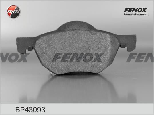 Fenox BP43093 - Brake Pad Set, disc brake autospares.lv