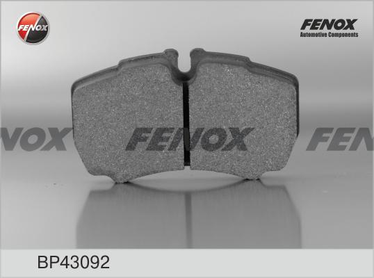 Fenox BP43092 - Brake Pad Set, disc brake autospares.lv