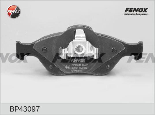 Fenox BP43097 - Brake Pad Set, disc brake autospares.lv