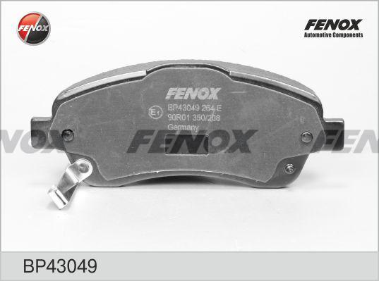 Fenox BP43049 - Brake Pad Set, disc brake autospares.lv