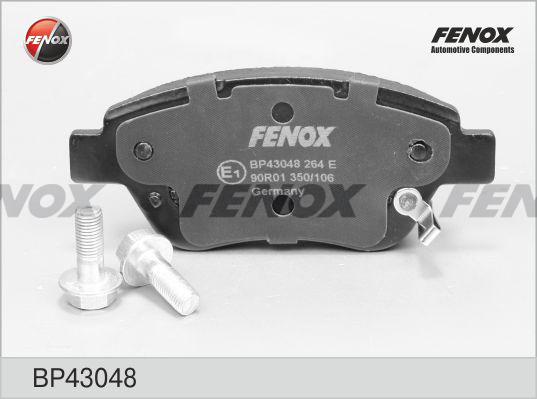 Fenox BP43048 - Brake Pad Set, disc brake autospares.lv