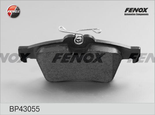 Fenox BP43055 - Brake Pad Set, disc brake autospares.lv