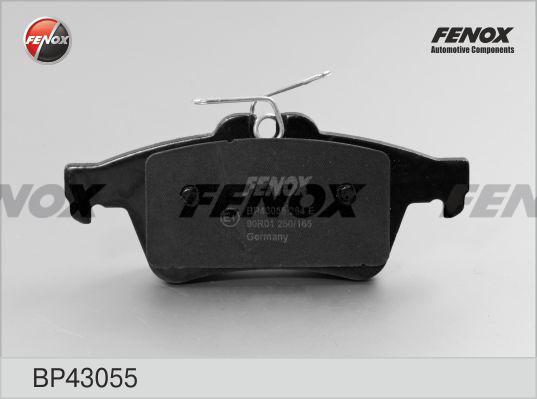 Fenox BP43055 - Brake Pad Set, disc brake autospares.lv