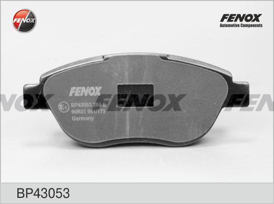 Fenox BP43053 - Brake Pad Set, disc brake autospares.lv