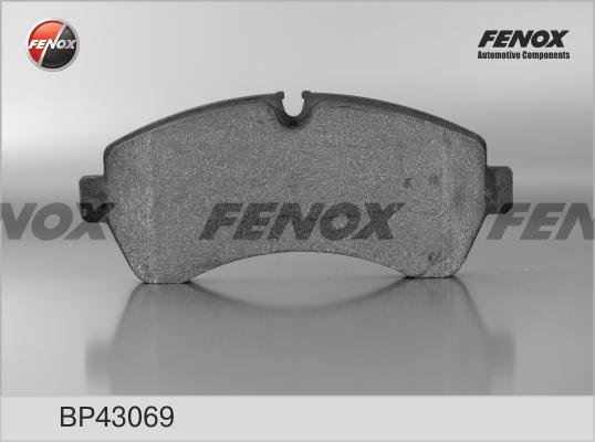 Fenox BP43069 - Brake Pad Set, disc brake autospares.lv