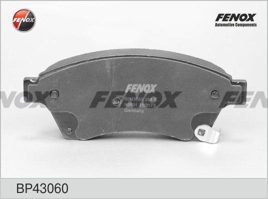 Fenox BP43060 - Brake Pad Set, disc brake autospares.lv