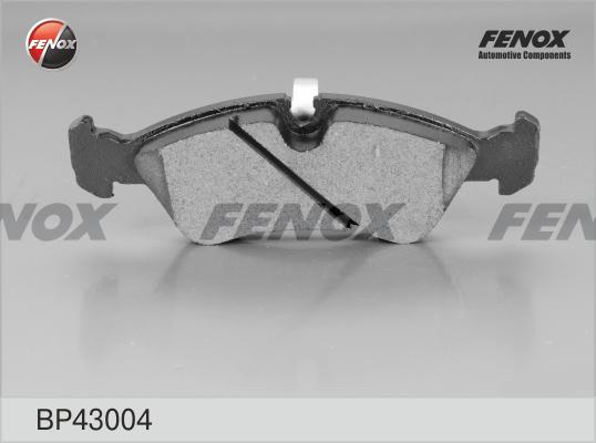 Fenox BP43004 - Brake Pad Set, disc brake autospares.lv