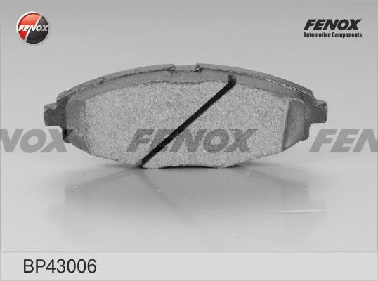 Fenox BP43006 - Brake Pad Set, disc brake autospares.lv