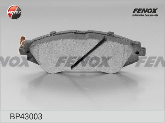 Fenox BP43003 - Brake Pad Set, disc brake autospares.lv