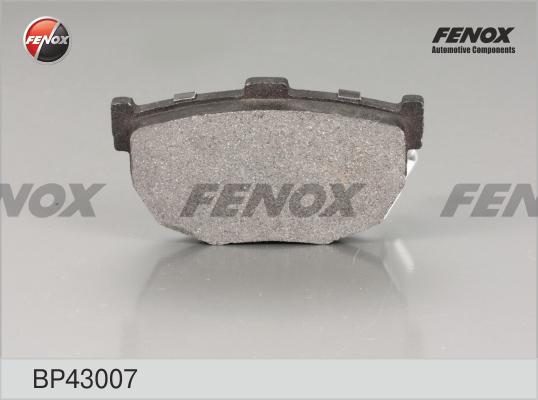 Fenox BP43007 - Brake Pad Set, disc brake autospares.lv