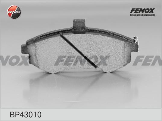 Fenox BP43010 - Brake Pad Set, disc brake autospares.lv