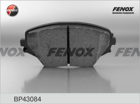 Fenox BP43084 - Brake Pad Set, disc brake autospares.lv
