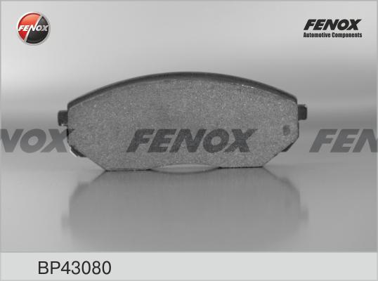 Fenox BP43080 - Brake Pad Set, disc brake autospares.lv