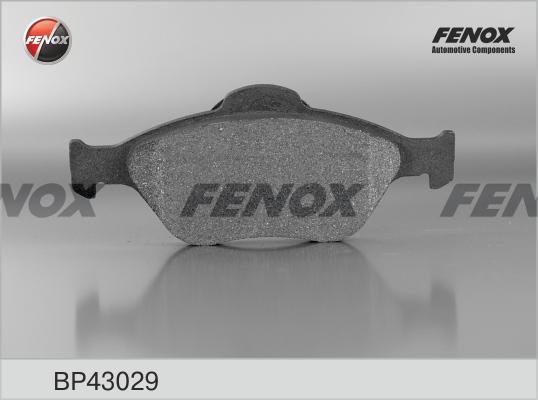 Fenox BP43029 - Brake Pad Set, disc brake autospares.lv