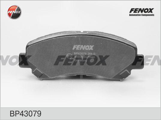 Fenox BP43079 - Brake Pad Set, disc brake autospares.lv