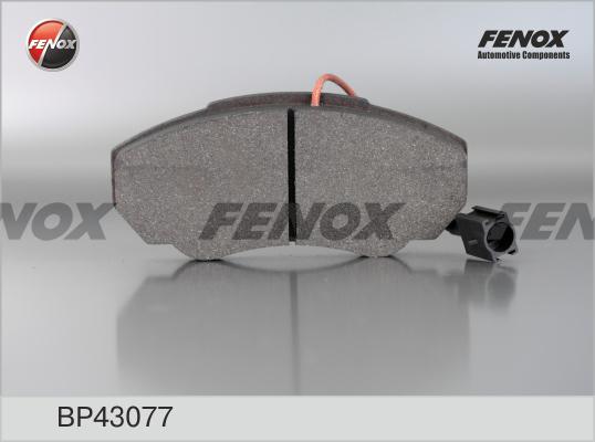 Fenox BP43077 - Brake Pad Set, disc brake autospares.lv