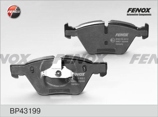 Fenox BP43199 - Brake Pad Set, disc brake autospares.lv