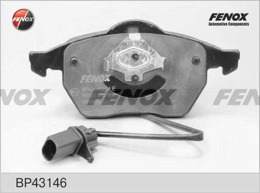 Fenox BP43146 - Brake Pad Set, disc brake autospares.lv