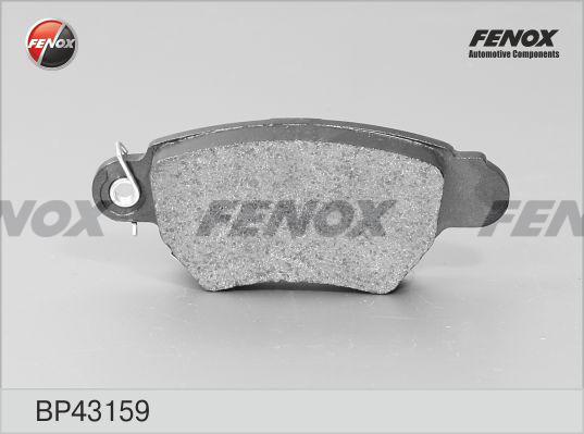 Fenox BP43159 - Brake Pad Set, disc brake autospares.lv