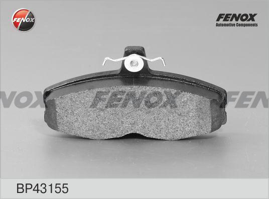 Fenox BP43155 - Brake Pad Set, disc brake autospares.lv