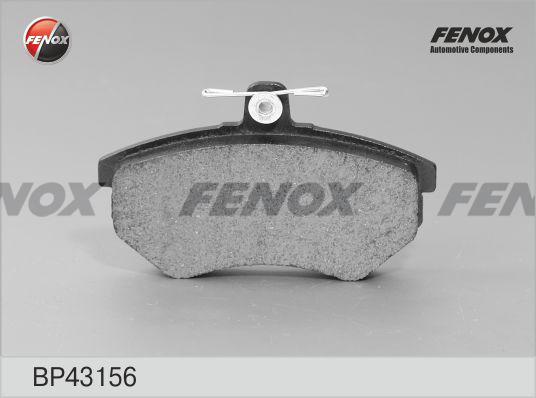 Fenox BP43156 - Brake Pad Set, disc brake autospares.lv