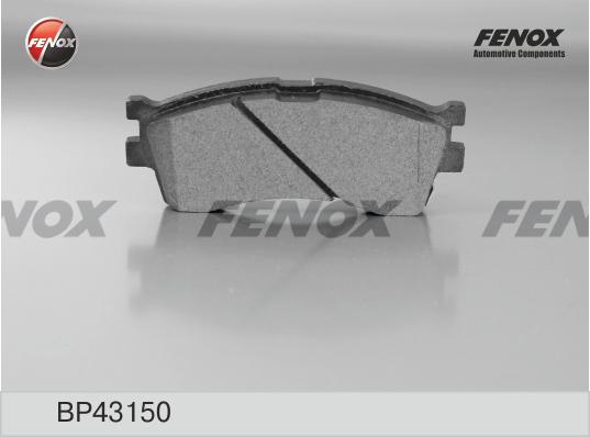 Fenox BP43150 - Brake Pad Set, disc brake autospares.lv