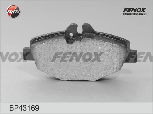 Fenox BP43169 - Brake Pad Set, disc brake autospares.lv