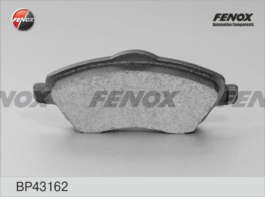 Fenox BP43162 - Brake Pad Set, disc brake autospares.lv