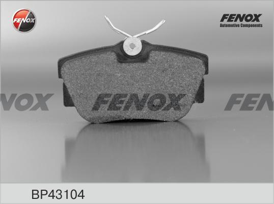 Fenox BP43104 - Brake Pad Set, disc brake autospares.lv