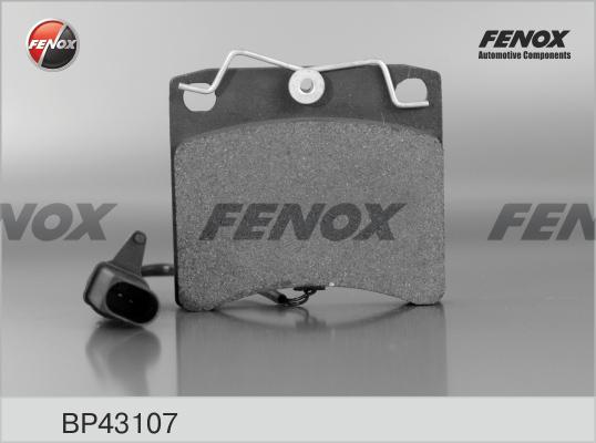 Fenox BP43107 - Brake Pad Set, disc brake autospares.lv