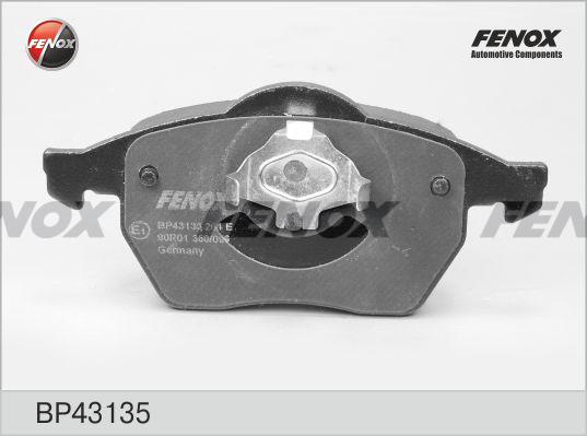 Fenox BP43135 - Brake Pad Set, disc brake autospares.lv