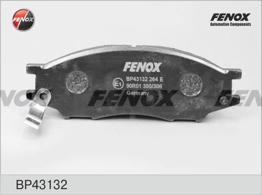 Fenox BP43132 - Brake Pad Set, disc brake autospares.lv