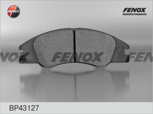 Fenox BP43127 - Brake Pad Set, disc brake autospares.lv