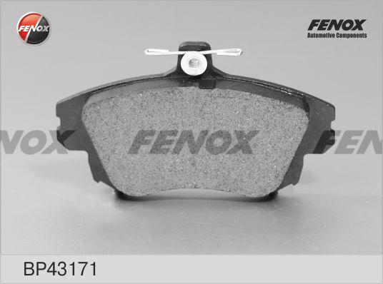 Fenox BP43171 - Brake Pad Set, disc brake autospares.lv