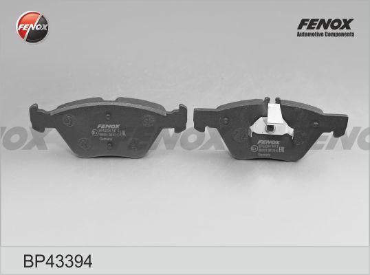 Fenox BP43394 - Brake Pad Set, disc brake autospares.lv