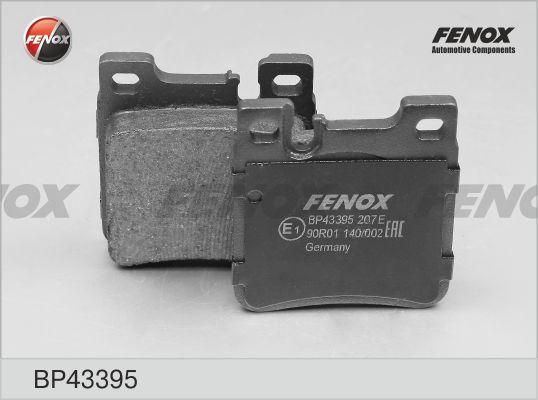 Fenox BP43395 - Brake Pad Set, disc brake autospares.lv