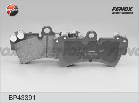 Fenox BP43391 - Brake Pad Set, disc brake autospares.lv
