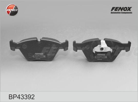 Fenox BP43392 - Brake Pad Set, disc brake autospares.lv