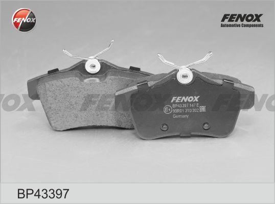 Fenox BP43397 - Brake Pad Set, disc brake autospares.lv