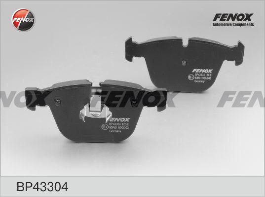 Fenox BP43304 - Brake Pad Set, disc brake autospares.lv