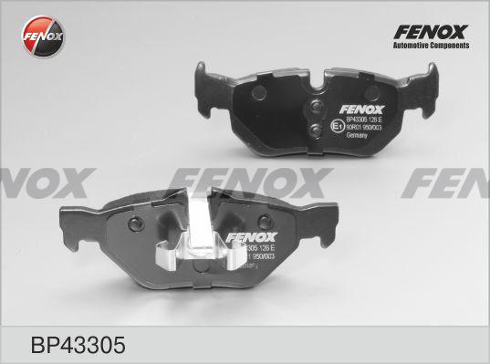 Fenox BP43305 - Brake Pad Set, disc brake autospares.lv