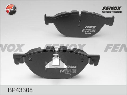 Fenox BP43308 - Brake Pad Set, disc brake autospares.lv