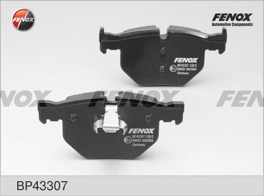 Fenox BP43307 - Brake Pad Set, disc brake autospares.lv