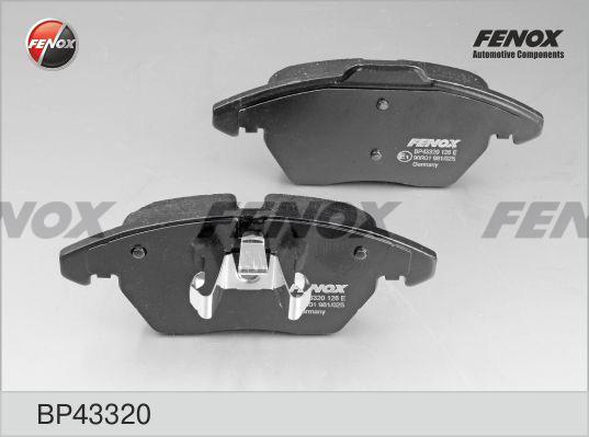 Fenox BP43320 - Brake Pad Set, disc brake autospares.lv