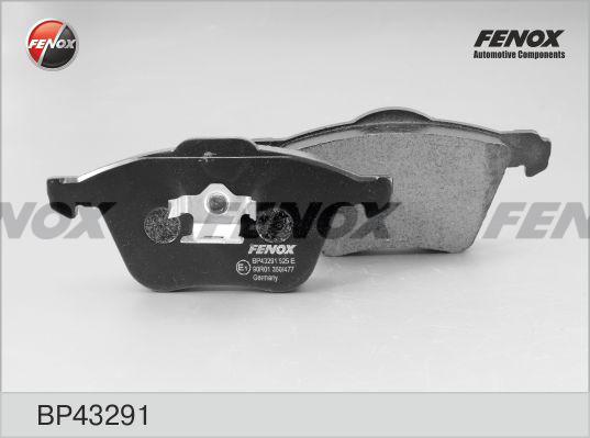 Fenox BP43291 - Brake Pad Set, disc brake autospares.lv