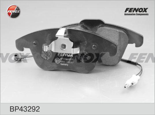 Fenox BP43292 - Brake Pad Set, disc brake autospares.lv