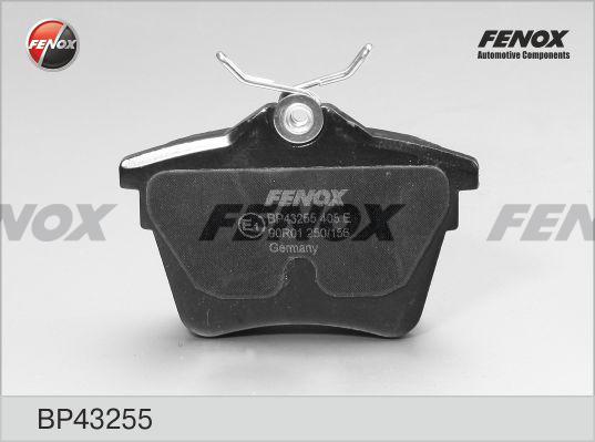 Fenox BP43255 - Brake Pad Set, disc brake autospares.lv