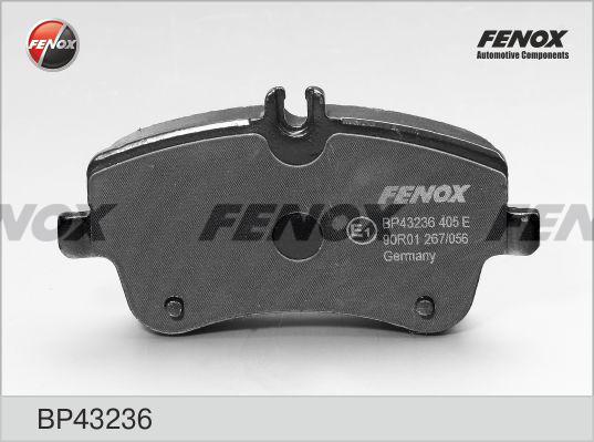 Fenox BP43236 - Brake Pad Set, disc brake autospares.lv