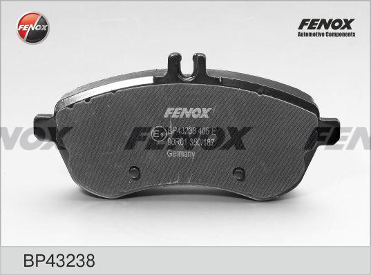 Fenox BP43238 - Brake Pad Set, disc brake autospares.lv