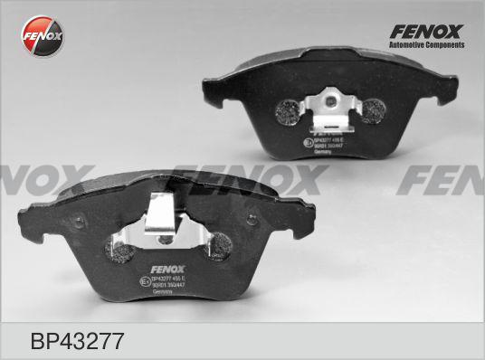 Fenox BP43277 - Brake Pad Set, disc brake autospares.lv